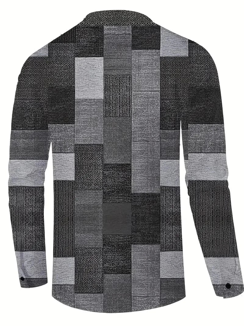 Frank - Shirt, checkered designer shirt