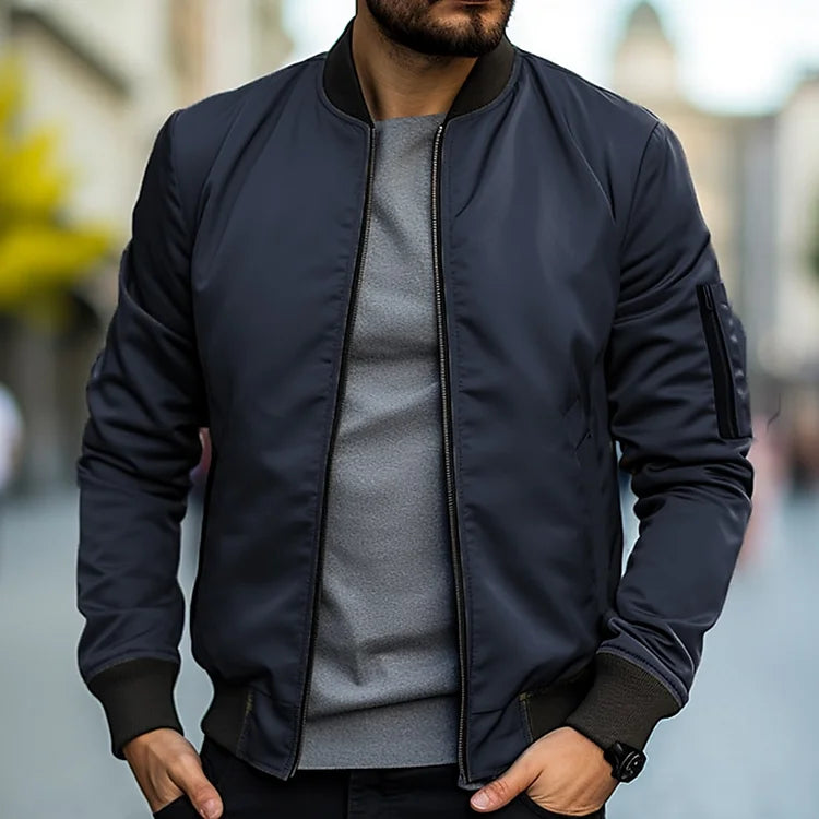 Alberto Classic Lightweight Bomber Jacket