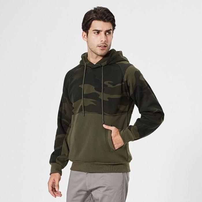 Ewald - Fashionable Camouflage Hoodie