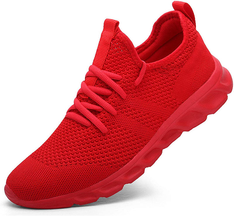 Women's Sneakers – Soft Knit – Breathable – Low Model – Lacing – Padded Sole
