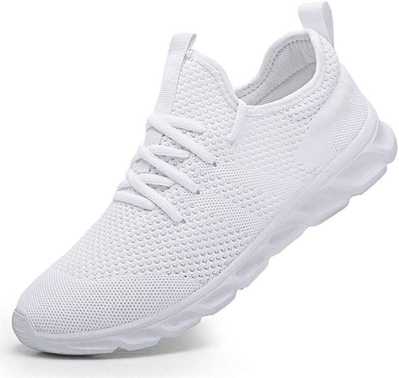 Women's Sneakers – Soft Knit – Breathable – Low Model – Lacing – Padded Sole