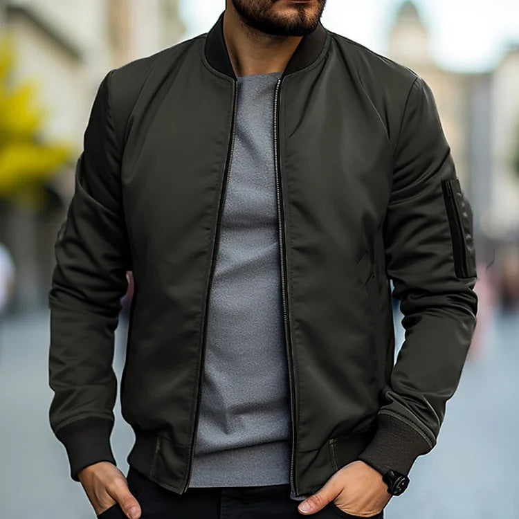 Alberto Classic Lightweight Bomber Jacket