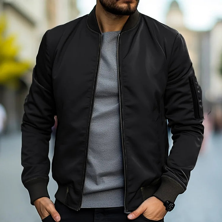 Alberto Classic Lightweight Bomber Jacket