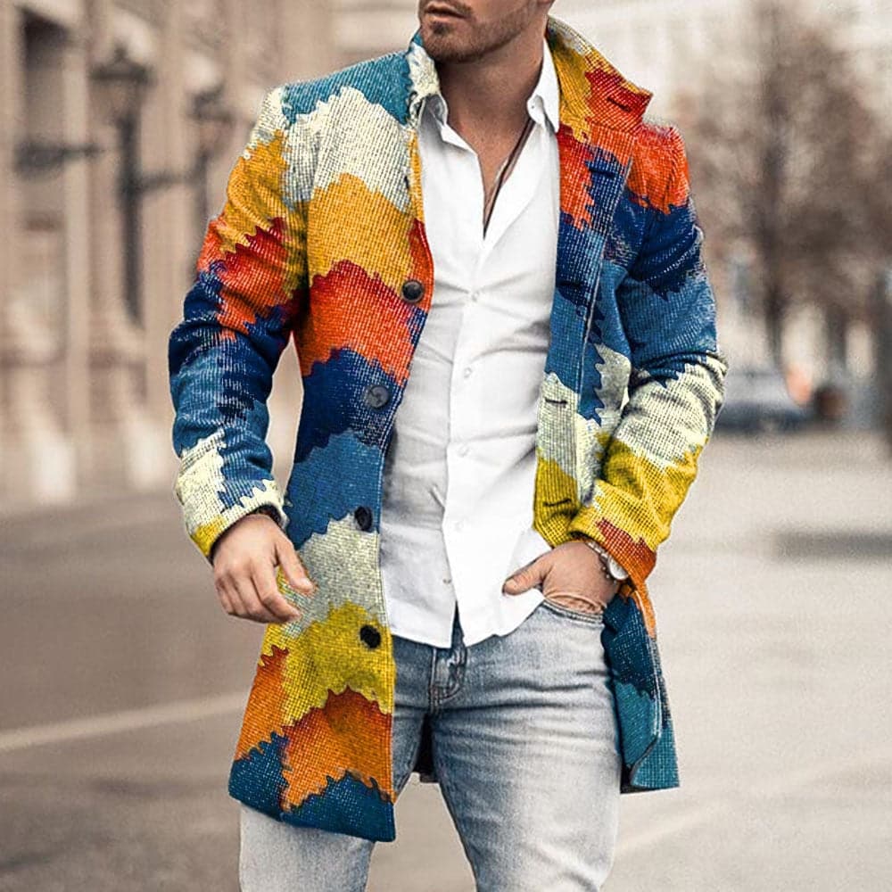 Guillaume - Fashionable warm coat for men