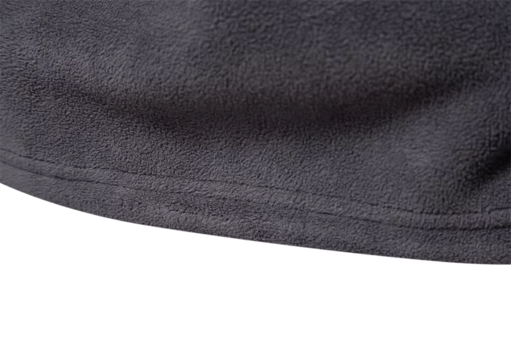 Men's Quarter-Zip Fleece Sweater – Soft and Warm – Long-Sleeved – Relaxed Fit