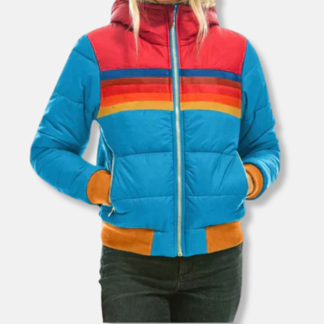 Scarlett Slim Fit Puffer Jacket | Quilted Hooded Puffer Jacket