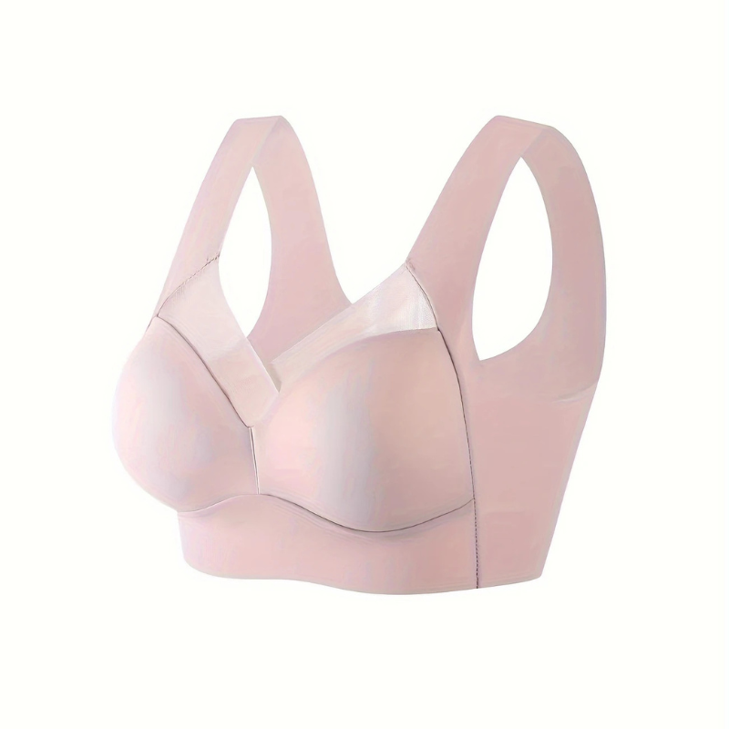 Women's Bra – Seamless Fit – Breathable Material – Full Support with Underwire Effect