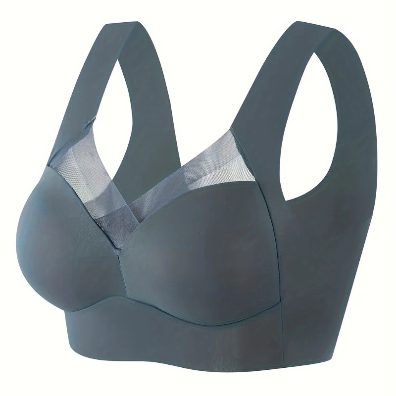 Women's Bra – Seamless Fit – Breathable Material – Full Support with Underwire Effect