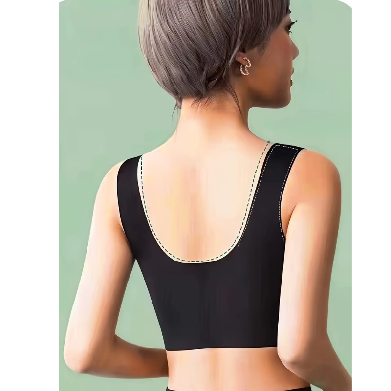 Women's Bra – Seamless Fit – Breathable Material – Full Support with Underwire Effect