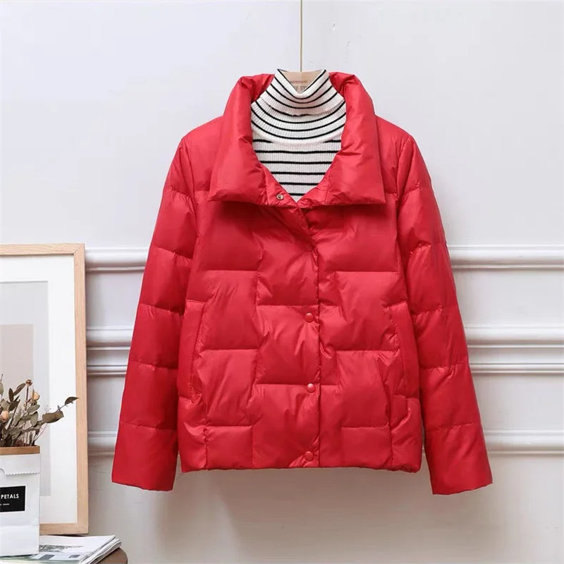 Viola Quilted Puffer | Turtleneck Puffer Jacket
