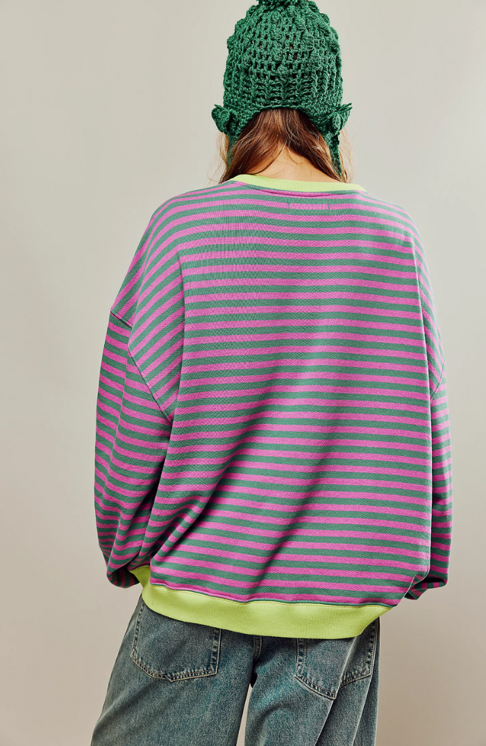 Dame Genser - Oversized Passform - Strikket med Drop Shoulder - Avslappet & Komfortabel