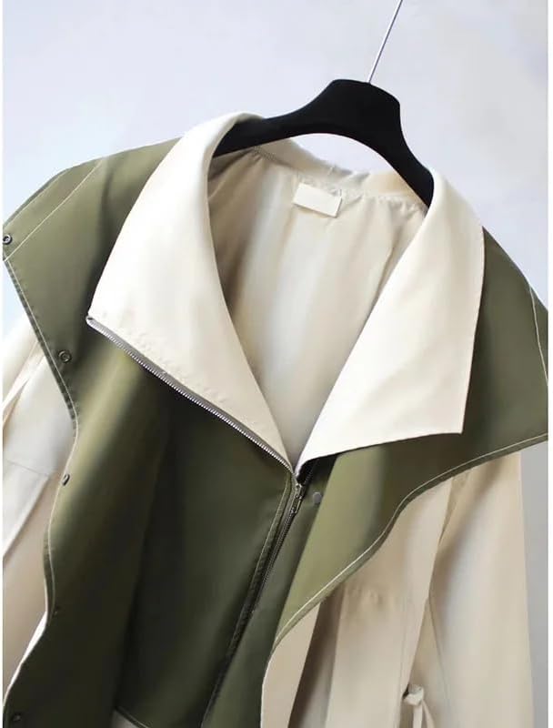 Gabriella Cotton Jacket | Draped Collar Relaxed Fit Jacket