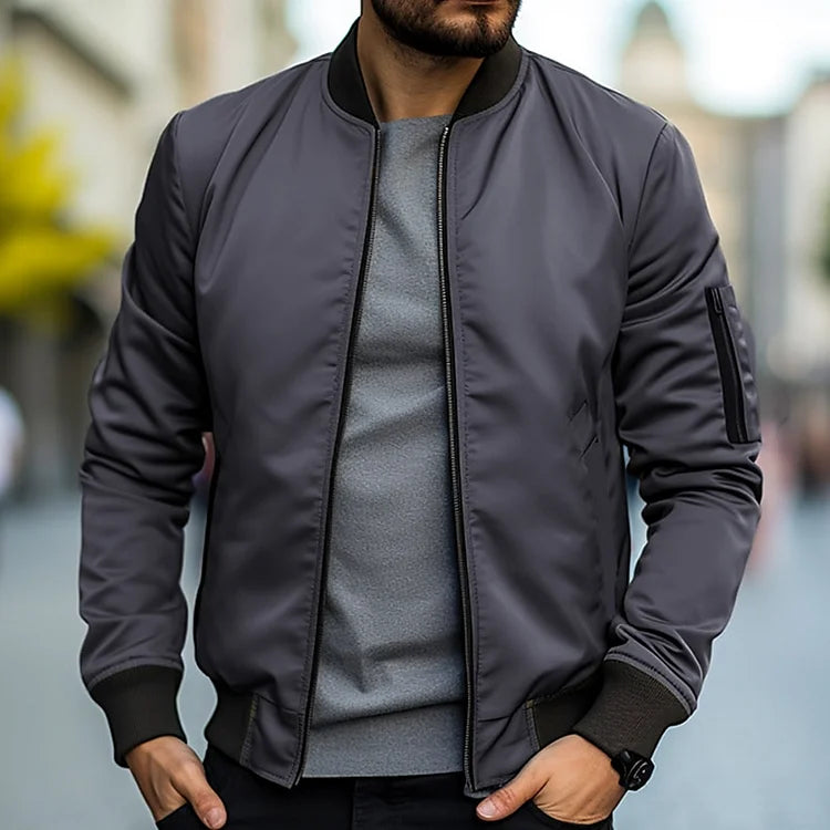 Alberto Classic Lightweight Bomber Jacket