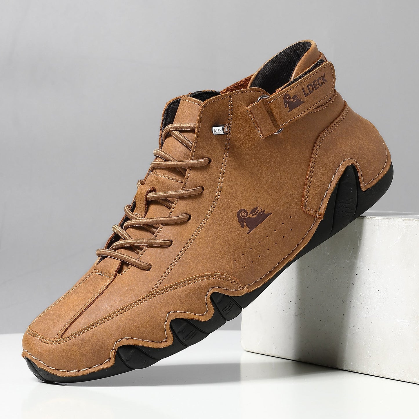 Men's Shoes – Barefoot Feel – Flexible Sole – Lacing – Breathable Minimalist Design