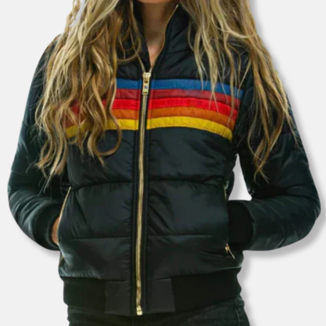 Scarlett Slim Fit Puffer Jacket | Quilted Hooded Puffer Jacket