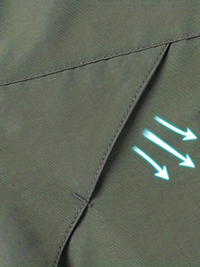 Men's Jacket for Outdoor Use – Structured Fit – Waterproof – Adjustable Hood – Breathable