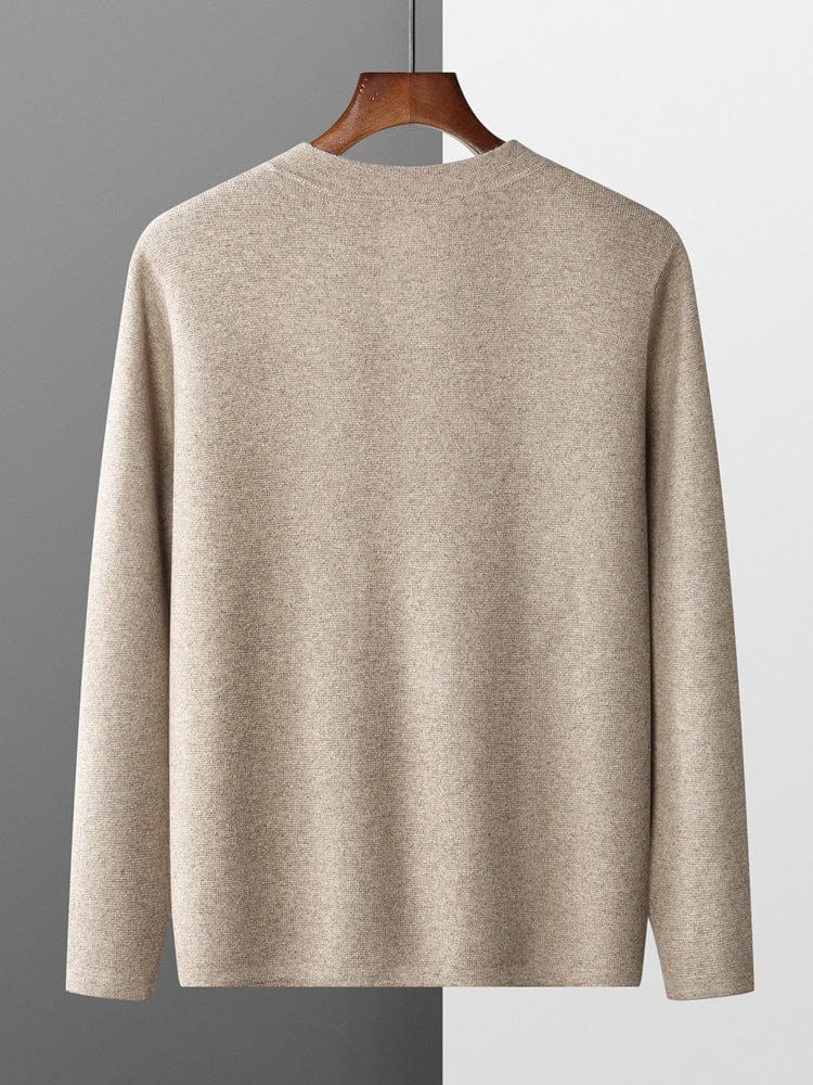 Men's Knitted Jacket - Soft and Comfortable - Button Closure - Regular Fit - Long Sleeved