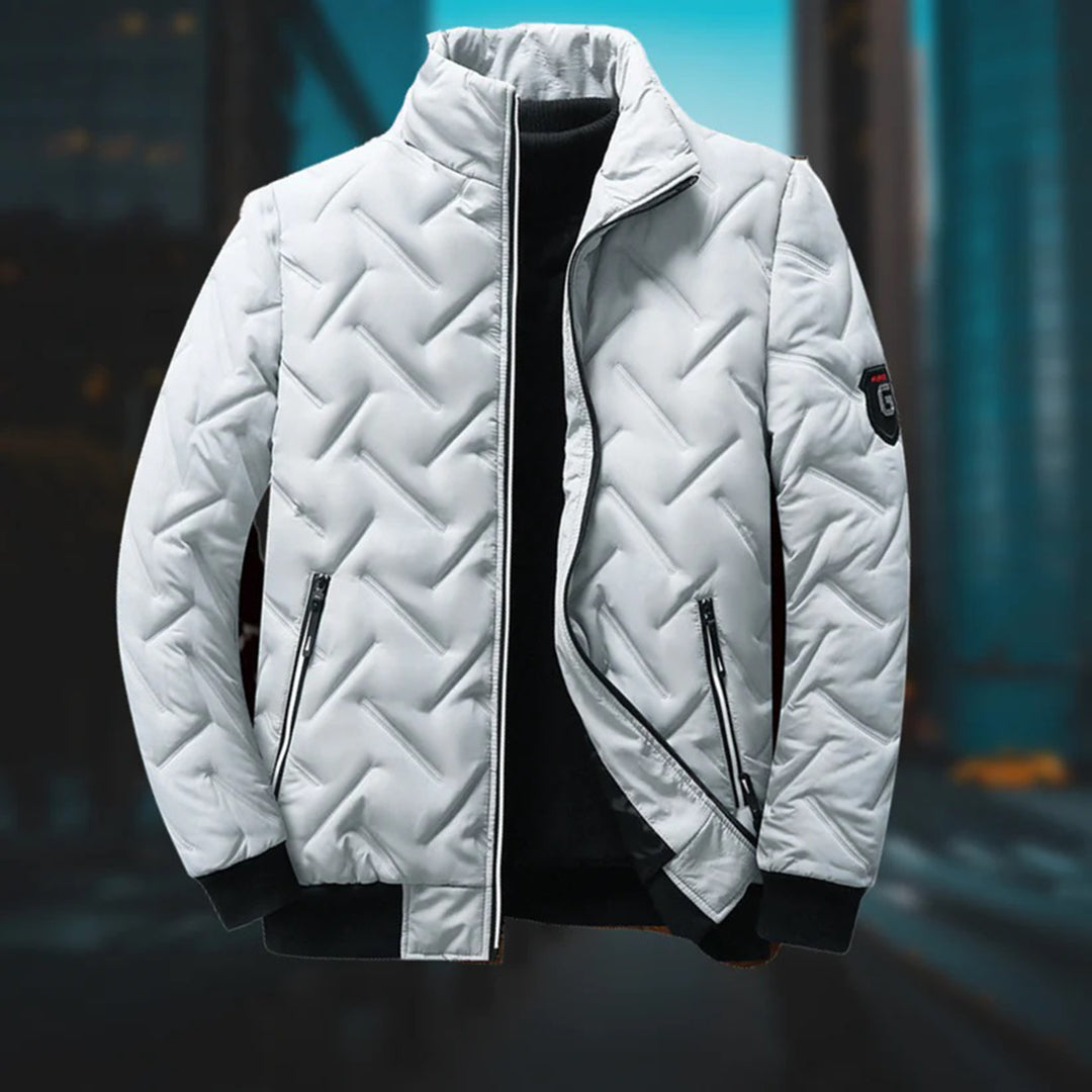 Filippo Quilted Jacket | High Collar Winter Jacket