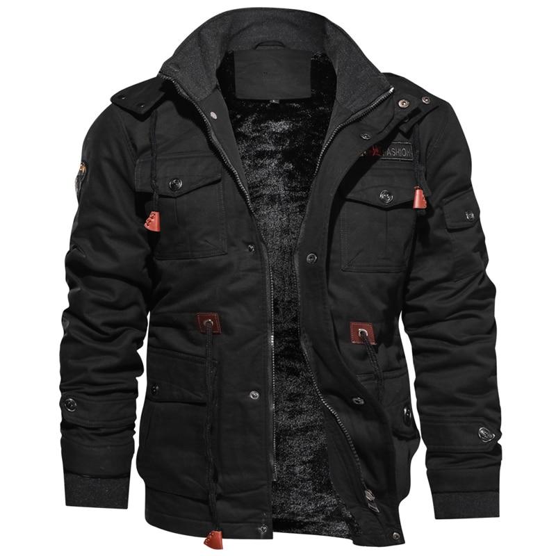 Men's Jacket – Structured Fit – Breathable Blend – Hip Length – Utility Pockets