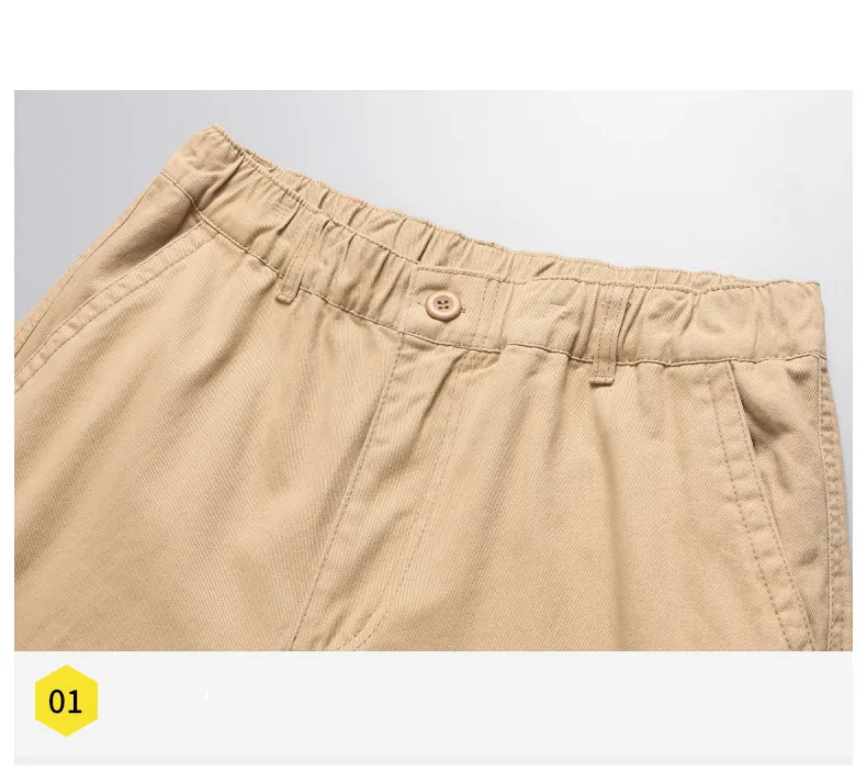 Men's Cargo Pants – Breathable Cotton – Relaxed Fit – Practical Pockets