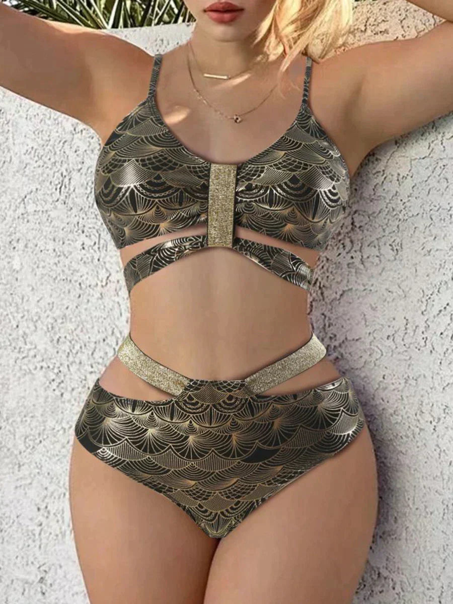 Swimsuit Women – Push-up Top – High Waist – Structured Fit – Luxurious Fabric