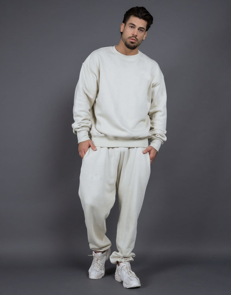 Men's Tracksuit – Cotton – Relaxed Fit – Ribbed Edges – Comfortable Loungewear