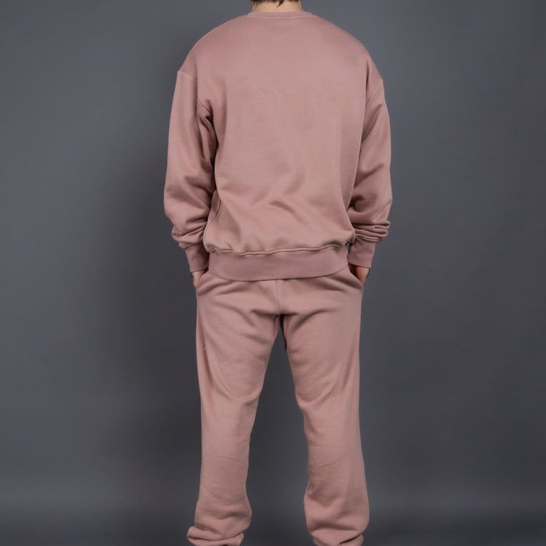 Men's Tracksuit – Cotton – Relaxed Fit – Ribbed Edges – Comfortable Loungewear