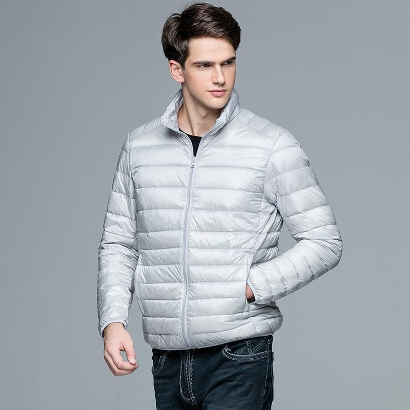 Men's Jacket – Lightly Padded – Slim Fit – Breathable – Quilted Design