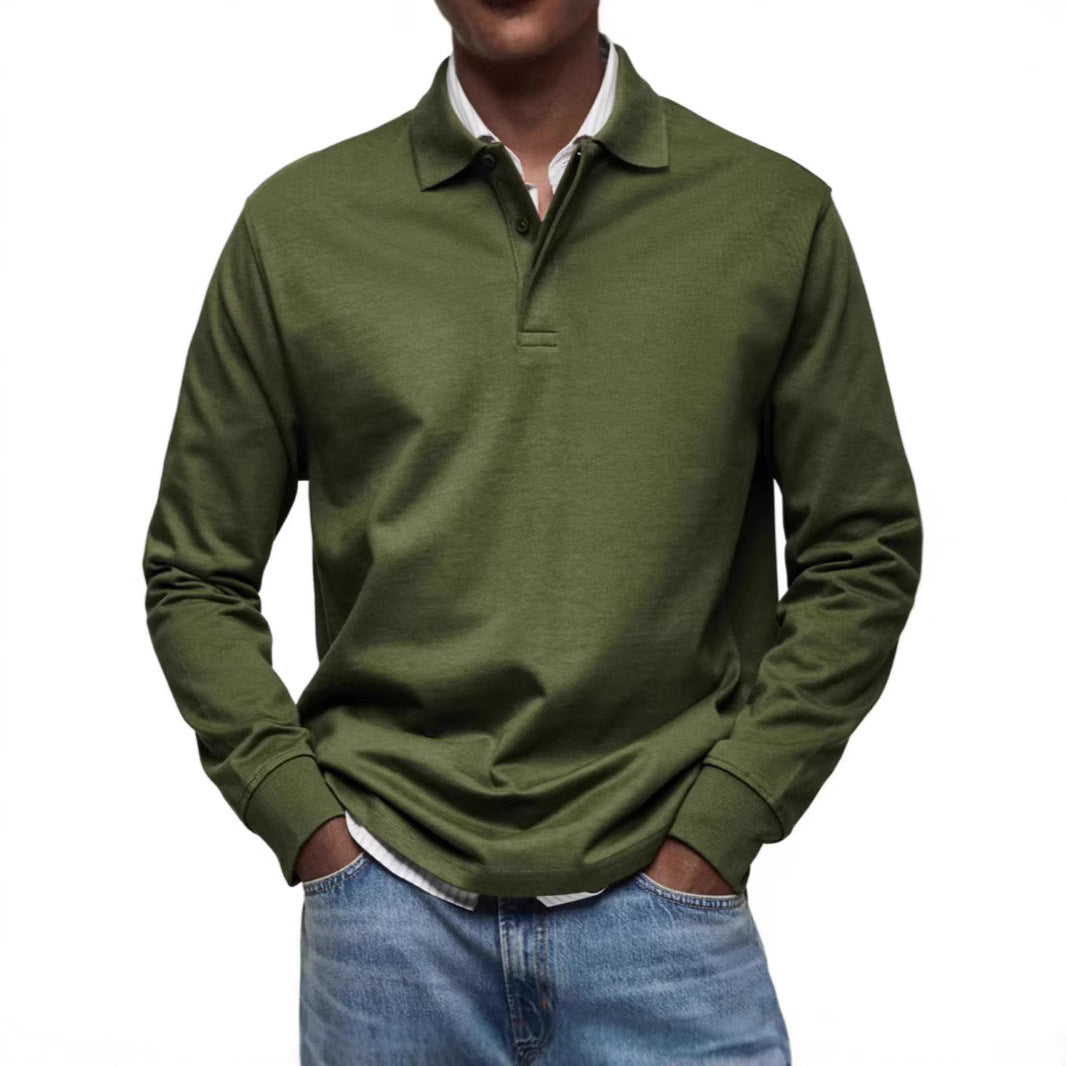 Men's Shirt – Relaxed Fit – Long Sleeve – Natural Breathable Fibers