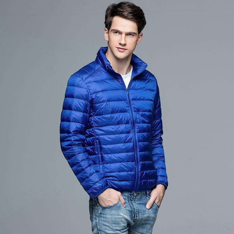 Men's Jacket – Lightly Padded – Slim Fit – Breathable – Quilted Design