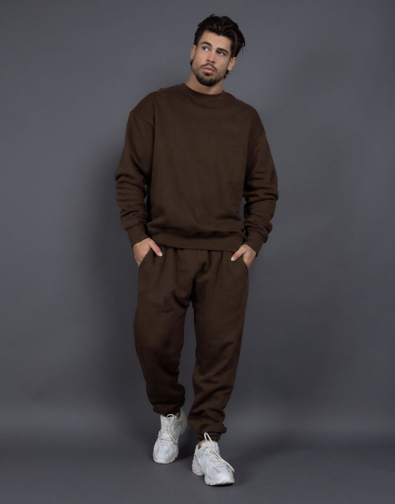 Men's Tracksuit – Cotton – Relaxed Fit – Ribbed Edges – Comfortable Loungewear