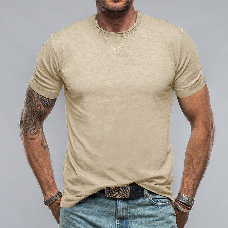 Men's T-shirt – Relaxed fit – Cotton blend – Short sleeve – Everyday use