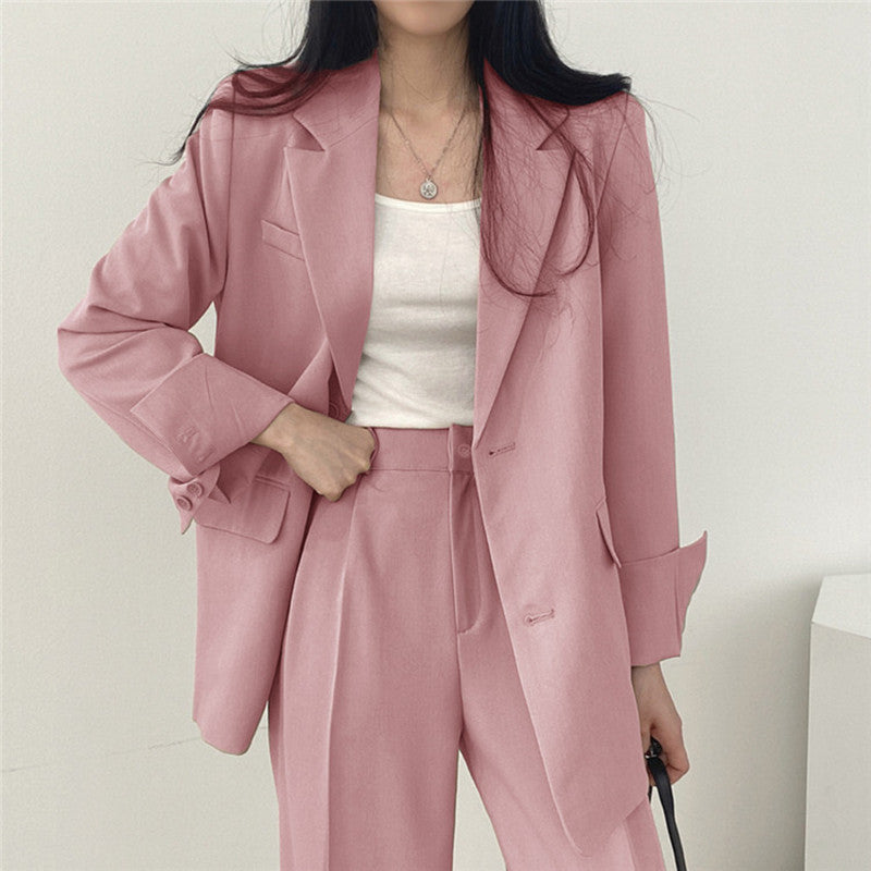 Women's Blazer – Tailored Fit – Single-Breasted – Notch Lapel – Hip-Length