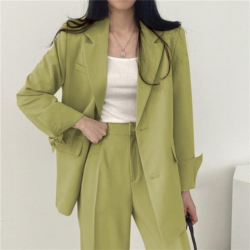 Women's Blazer – Tailored Fit – Single-Breasted – Notch Lapel – Hip-Length