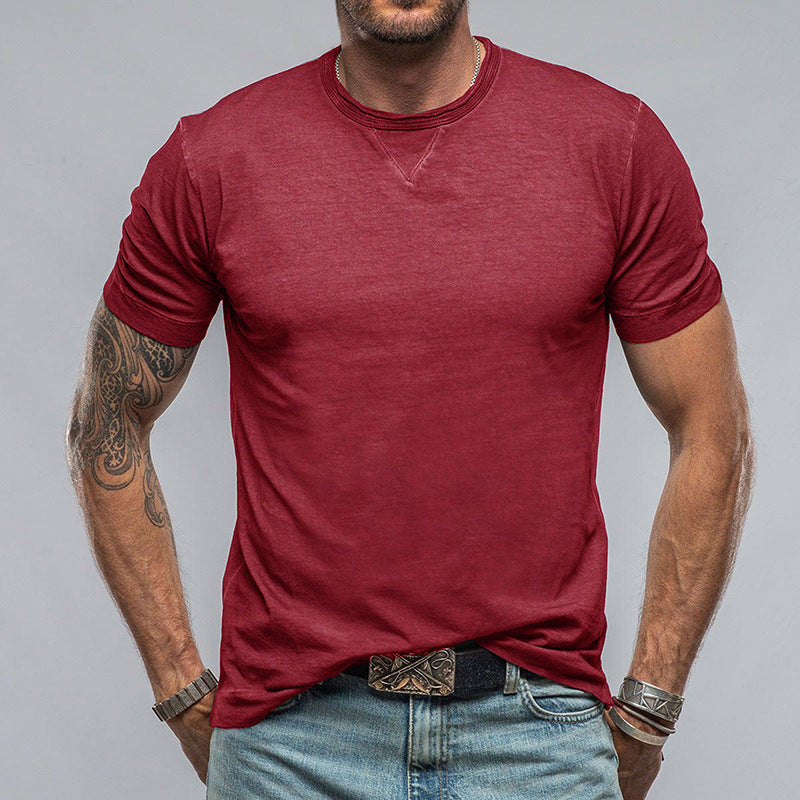 Men's T-shirt – Relaxed fit – Cotton blend – Short sleeve – Everyday use