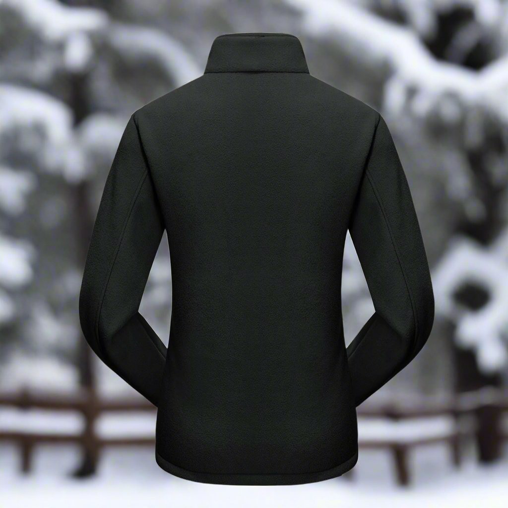 Women's Shell Jacket - Waterproof and Windproof - Insulated Lining - Detachable Hood - Adjustable Cuffs