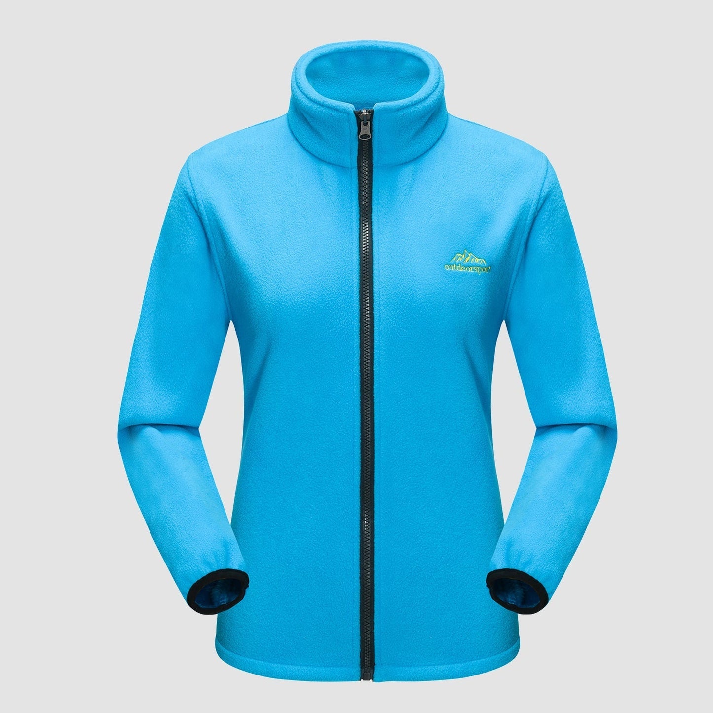 Women's Shell Jacket - Waterproof and Windproof - Insulated Lining - Detachable Hood - Adjustable Cuffs