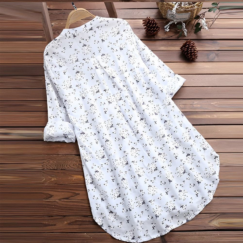 Kirsa - Loose-fitting high-quality summer blouse
