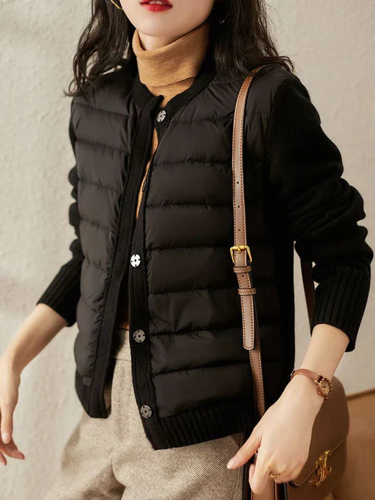 Lisa Hybrid Cardigan Jacket - Button Closure