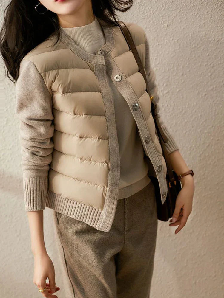 Lisa Hybrid Cardigan Jacket - Button Closure