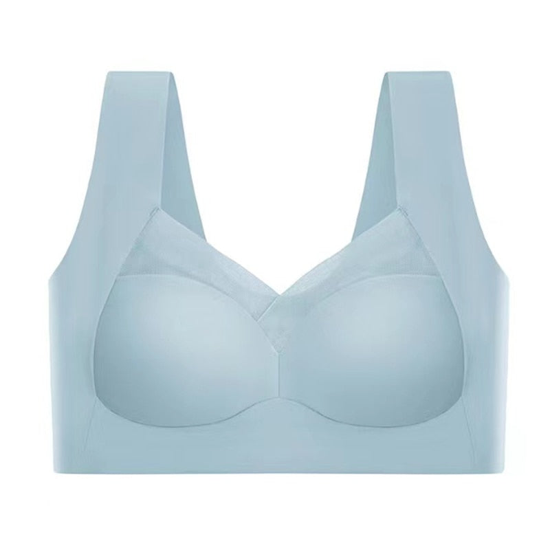 Women's Bra – Seamless Fit – Breathable Material – Full Support with Underwire Effect