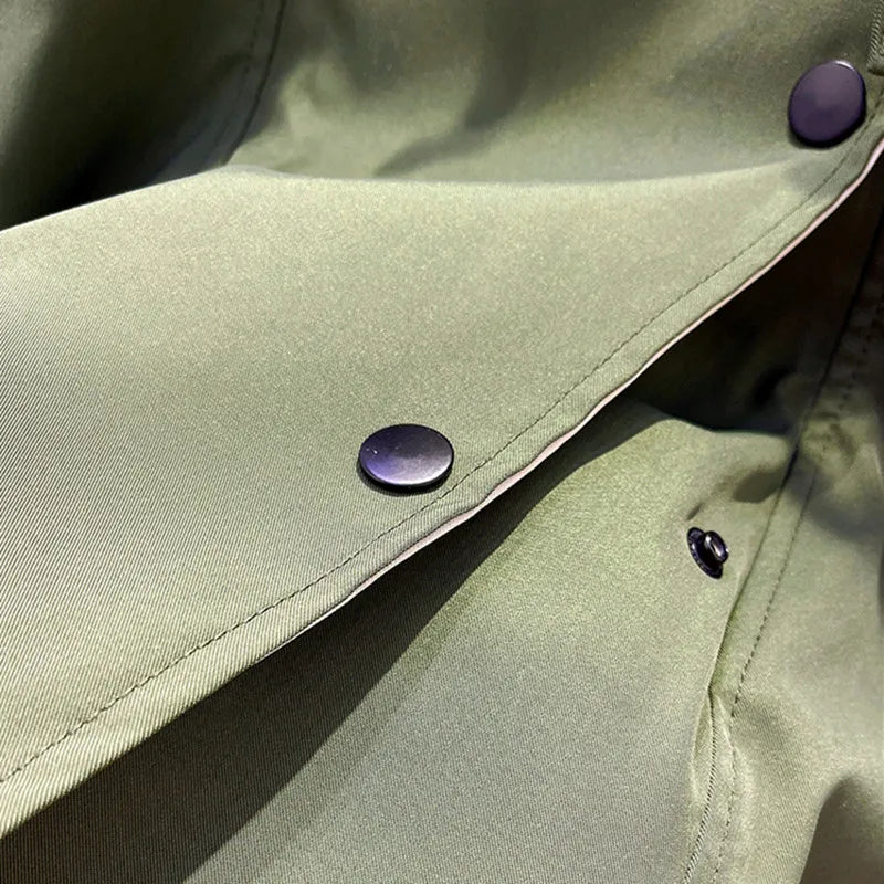 Gabriella Cotton Jacket | Draped Collar Relaxed Fit Jacket