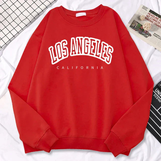 Women's Sweater – Oversized Fit – Cotton Blend – Graphic Print – Round Neck