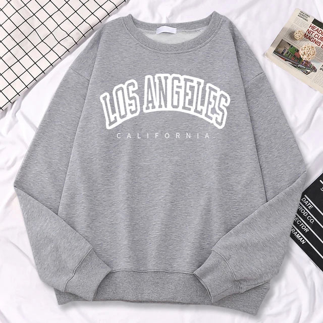 Women's Sweater – Oversized Fit – Cotton Blend – Graphic Print – Round Neck