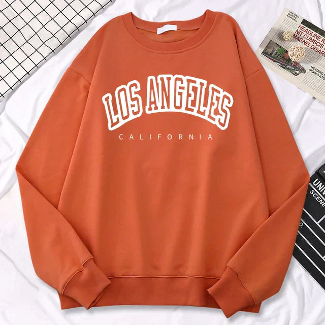 Women's Sweater – Oversized Fit – Cotton Blend – Graphic Print – Round Neck