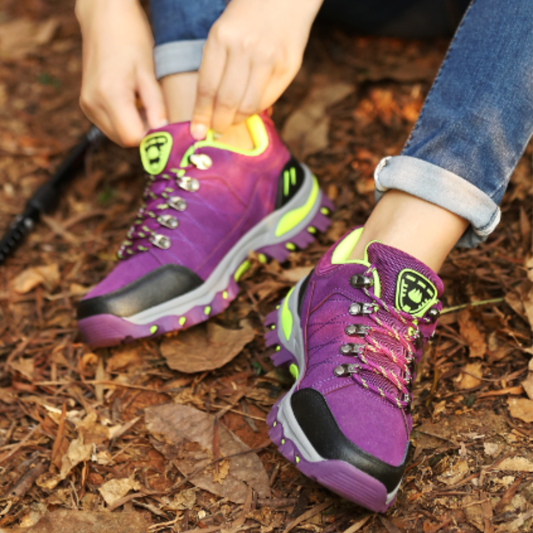 Women's Hiking Shoes – Supportive Fit – Breathable Material – Grip Soles – Ankle Support