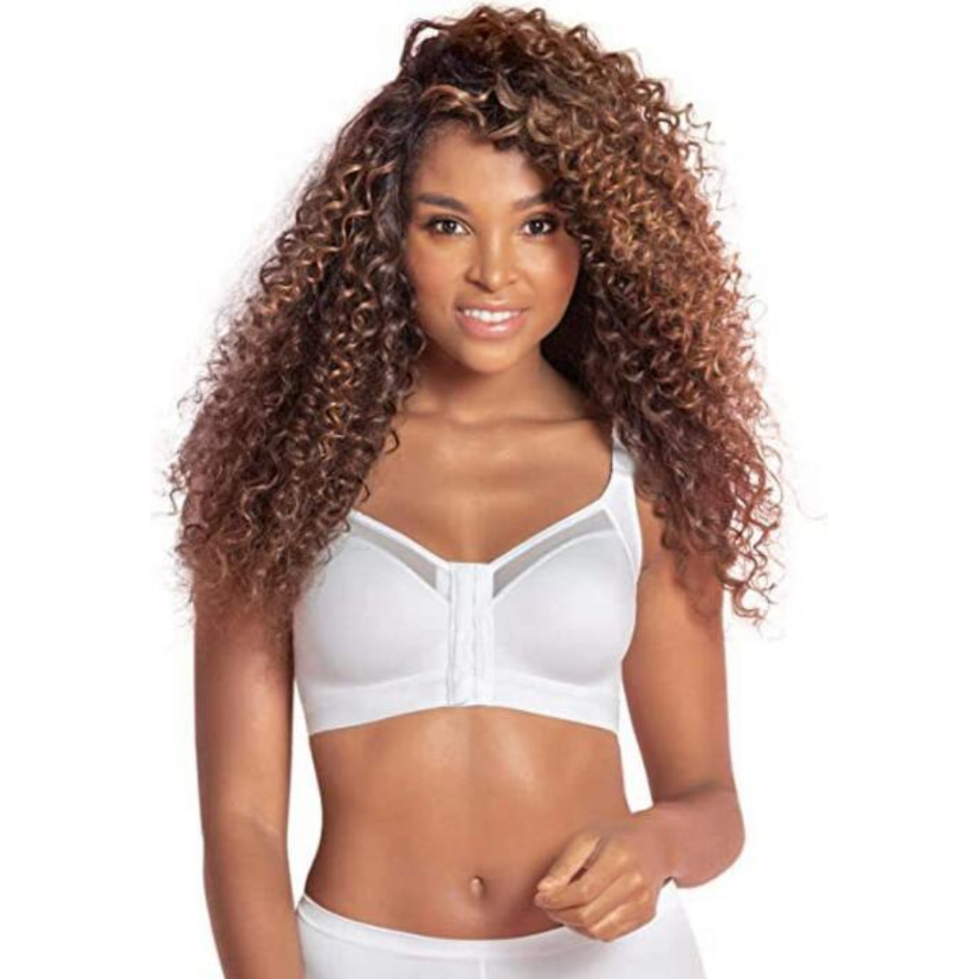 Women's Support Bra – Full Coverage – Breathable Fabric – Front Closure – Posture Support