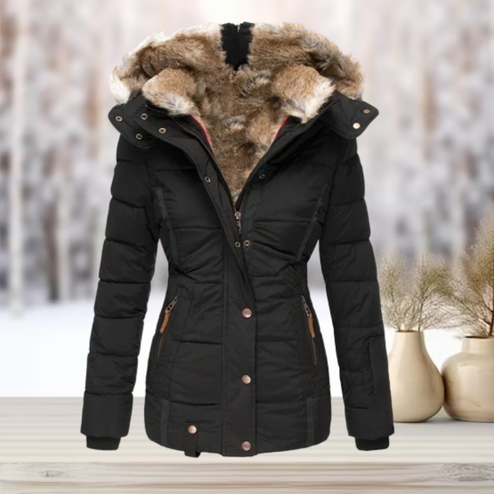 Eleanor Down Winter Parka Jacket - Water-Repellent