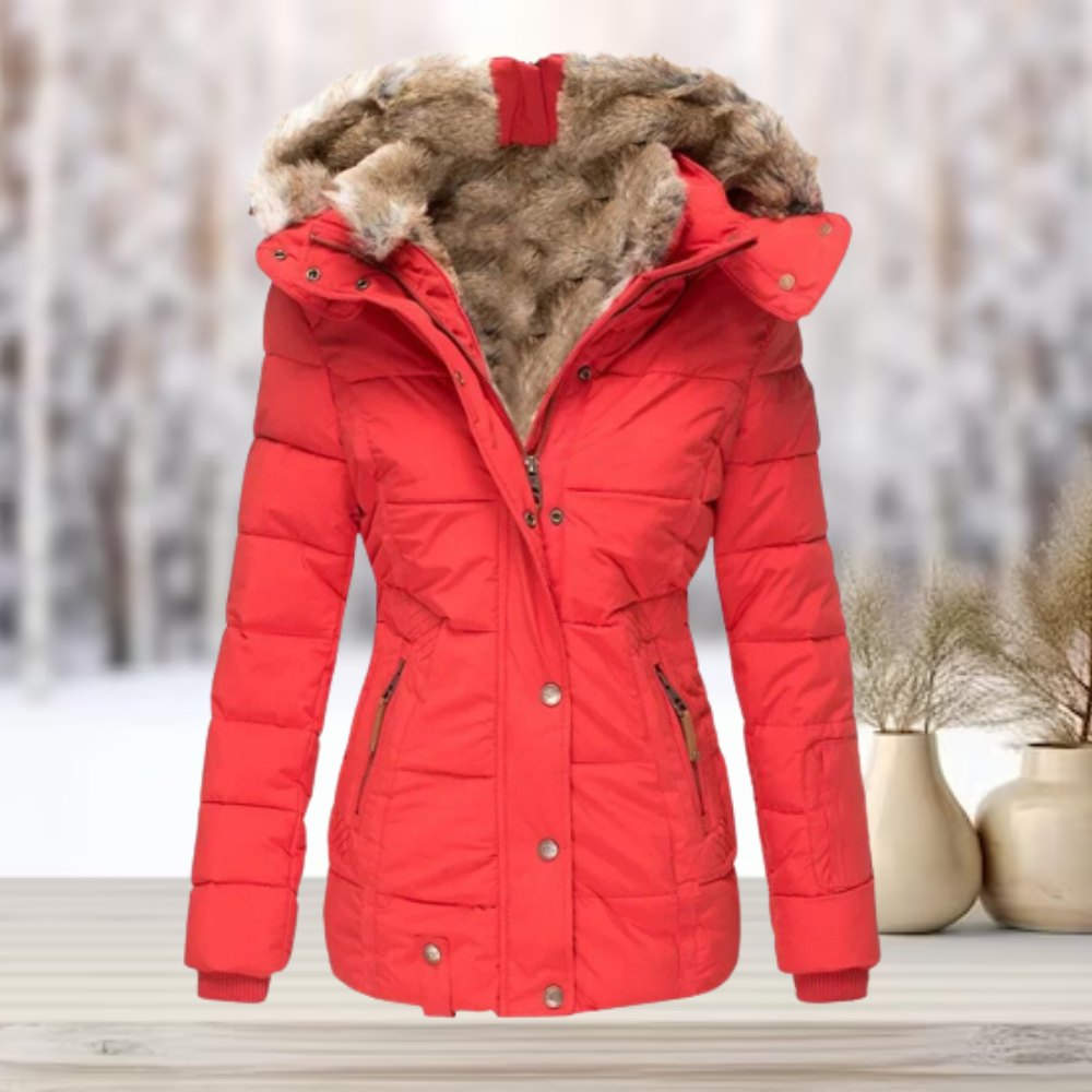 Eleanor Down Winter Parka Jacket - Water-Repellent