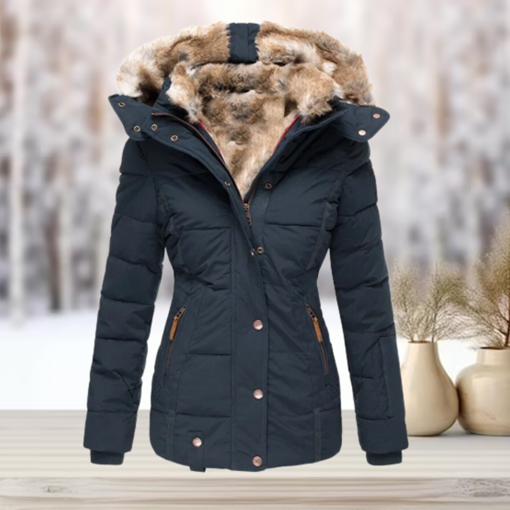 Eleanor Down Winter Parka Jacket - Water-Repellent